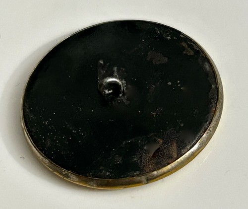 Scarce LG Antique Brass Naked Angel Button #2911 - Picture 2 of 2