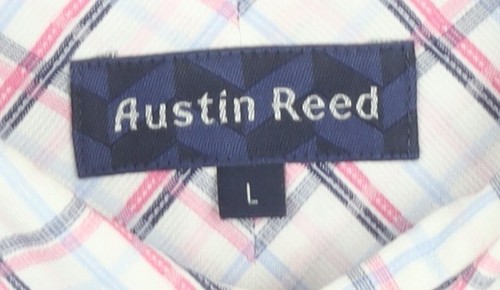 Austin Reed Men's Multicoloured Check Shirt L - Picture 3 of 12