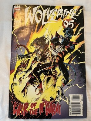 Marvel Wolverine '95 #1 Lair of the N'garai Hama McKenna Direct Edition X-Men