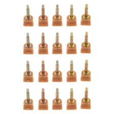  20pcs Heel Tips For High Heels - Tpu Replacement Caps Women Universal Non Slip