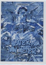 2017 Topps Fire Monikers Blue Chip Bob Feller #M-13 HOF 4l8