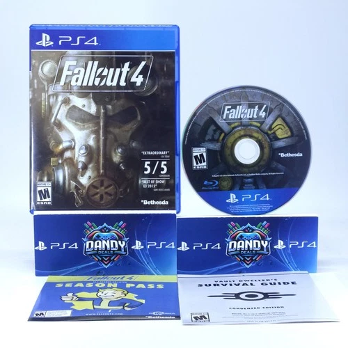 Fallout 4 PS4 CIB W/ Manual - PlayStation 4