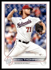 2022 Topps Mason Thompson Rookie Washington Nationals #38