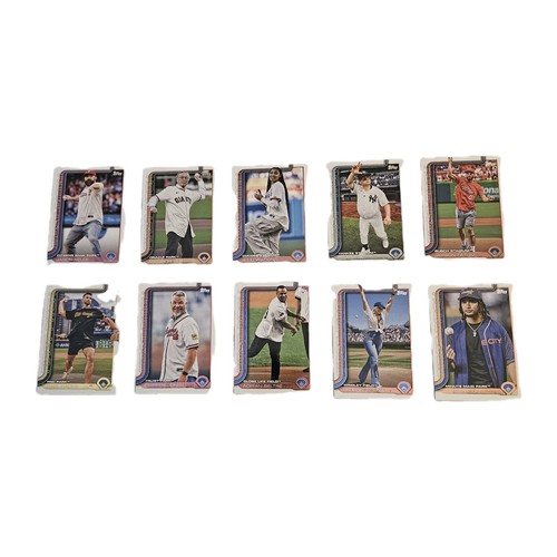 2025 Topps First Pitch 10 Card Complete Baseball Insert Set #FP-1 To #FP-10 - Picture 1 of 2