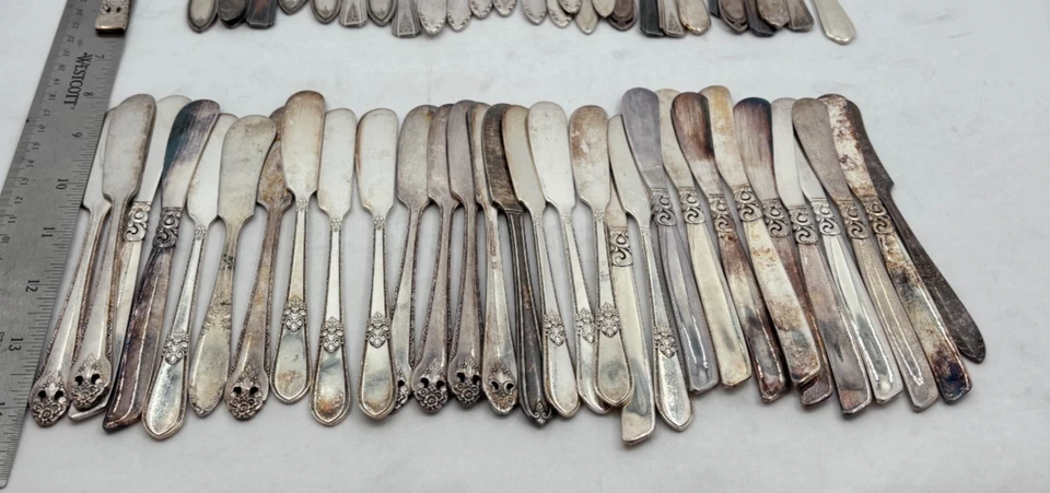 Lote de 60 esparcidores de mantequilla vintage surtidos - Lote #98 Foto 3 de 3