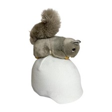 Couvre-casque de ski Squirrel Snow Bonnet tricoté amusant pour le sport, le