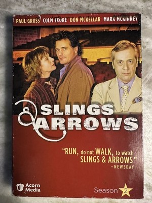 SLINGS & ARROWS: SEASON TWO, DVD SET, PAUL GROSS MARTHA BURNS ACORN
