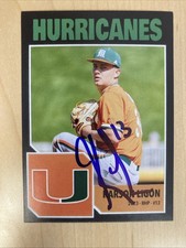 Karson Ligon- AUTO Custom Baseball Signed Card - 2025 MLB Draft Blue Jays