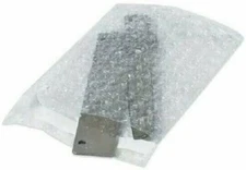 500 - 4x5.5 Bubble Out Pouches Bags Wrap Cushioning Self Seal Clear 4" x 5.5"