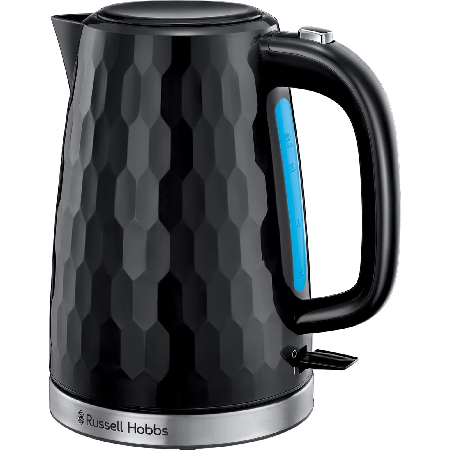 Russell Hobbs Honeycomb Electric 1.7L Cordless Kettle (Fast Boil 3KW, Black prem
Opens in a new wind