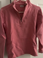 Women's White Stag Sweater Pink Size Medium