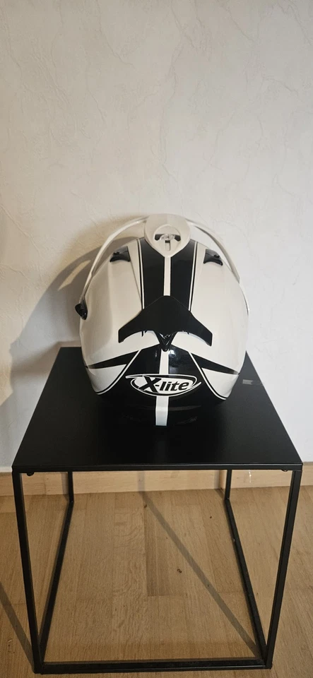 NEU Helm X-LITE X-551 HYPER weiß/schwarz NIE BENUTZT Gr. XS - Bild 3 von 4