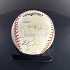 NY Mets Legends Signed Baseball McGraw Hernandez Ford Staub Kranepool - JSA COA