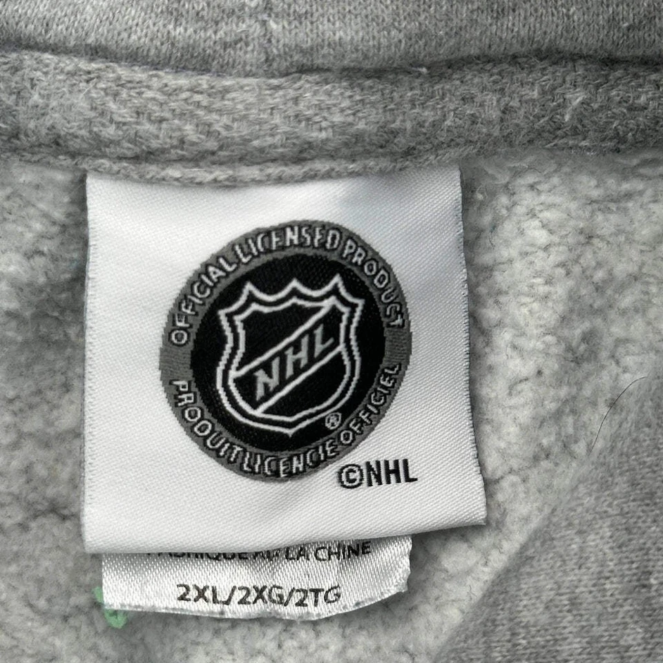 Sudadera con capucha Minnesota Wild Nhl Nhl - 2XL algodón gris Foto 3 de 4