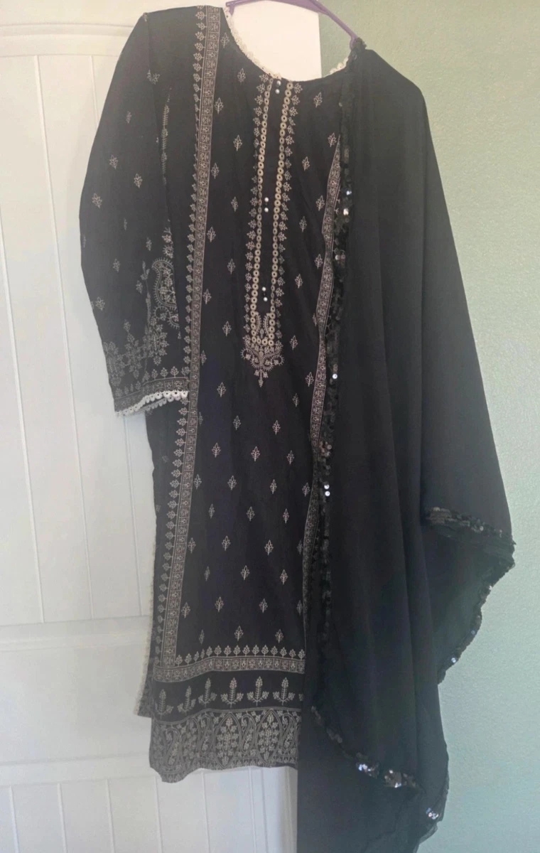 Cotton Size L Pakistani Salwar Kameez for sale | eBay