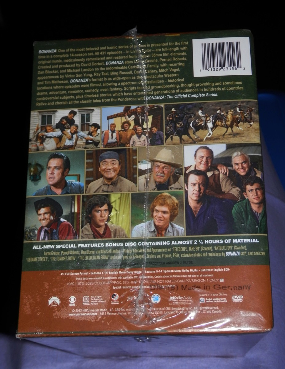 Bonanza: the Official Complete Series (DVD) for sale online