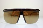 Catherine Deneuve Gold Massive Vintage monolens mask sunglasses CD-011 BRD