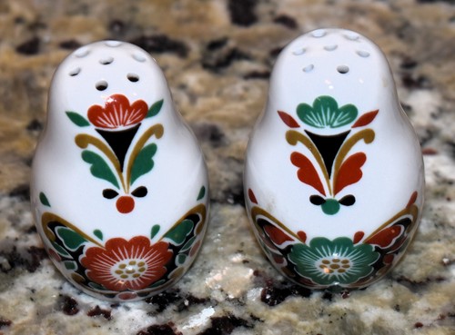 Juego de condimentos/especias vintage de porcelana para muñeca rusa - Imagen 2 de 8