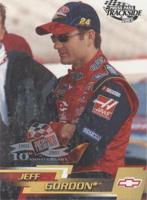2003 Press Pass Trackside - Jeff Gordon #P20 - 1 of 1