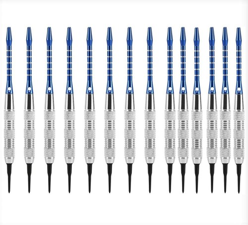14 Softdart Pfeile mit 16 Flight 140 Dartspitzen 18g Dartpfeile Set Darts Set DE - Bild 8 von 12