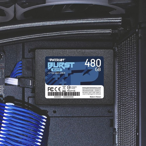 Patriot Burst Elite 120G 240G 480GB 960GB 1.92TB 2.5" SATA3 6GB/s SSD PC/MAC Lot - Picture 26 of 38