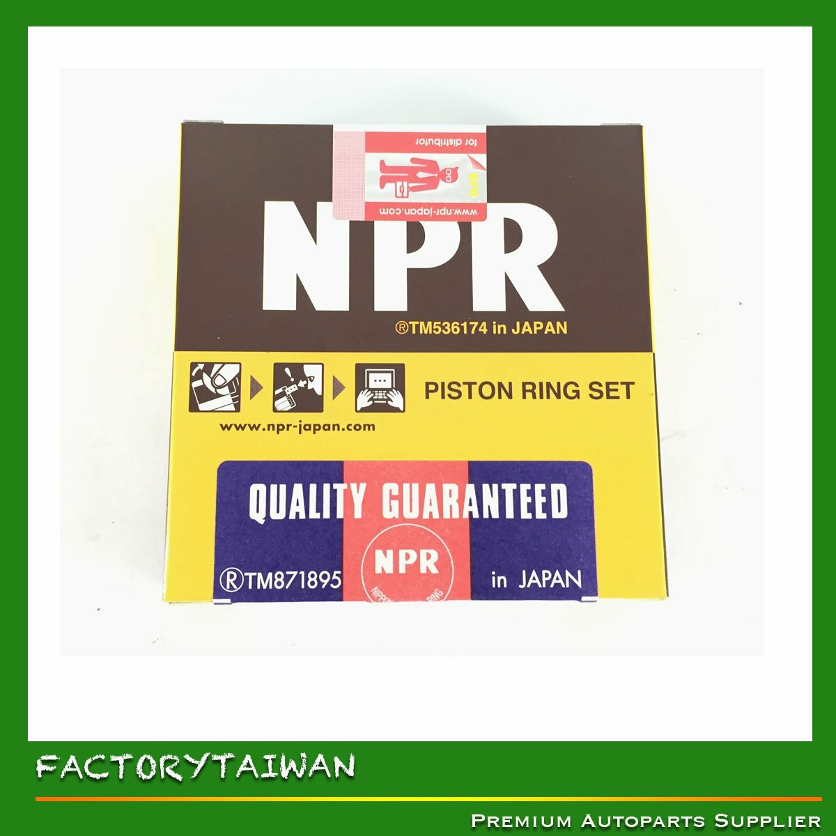 NPR Piston Ring Oversize 90mm (+0.50mm) for Mitsubishi K4N  
