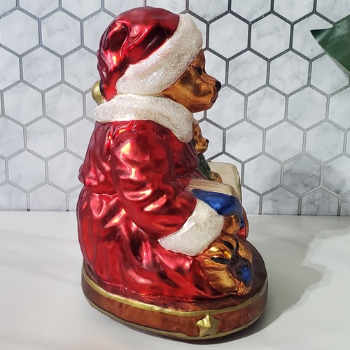 Boyds Bears Glass Smith Collection Bailey The Night Before Christmas #93143V - Picture 5 of 16