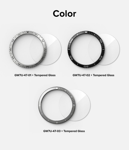 Ringke Bezel Styling & Glass for Galaxy Watch Ultra 47mm Adhesive Frame Cover - 第 8/83 張圖片