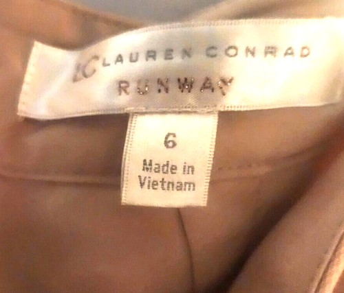 lauren conrad runway dress formal shorts size 6 - Picture 3 of 3