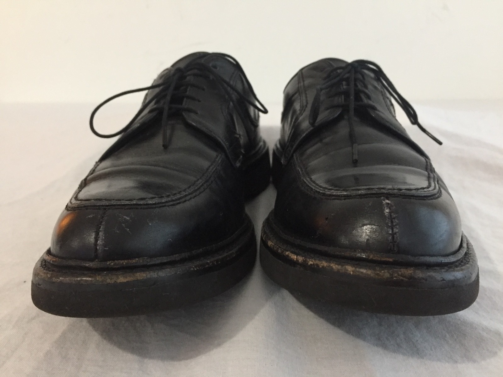 SAOLA Scarpe derby Allen Edmonds 'Norse' stringate in pelle nera taglia 10 5B