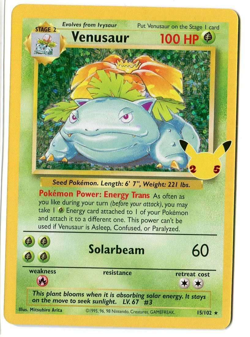 venusaur pokemon card ebay Venusaur Pokémon TCG Cards for sale