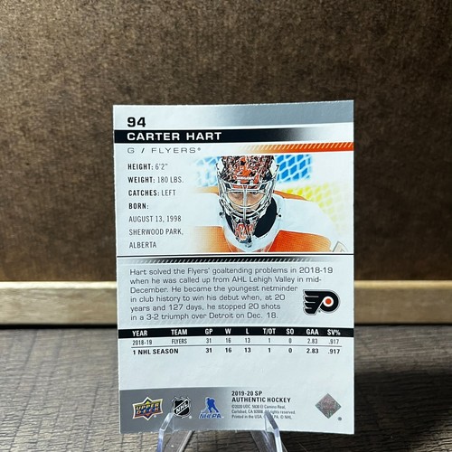 2019-20 Upper Deck SP Authentic Hockey - Pick a Card - Picture 137 of 145