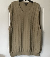 Vintage 90s Tasso Elba Sweater Vest Men XXL B...
