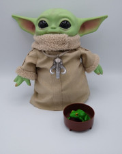 Mattel Star Wars The Mandalorian Grogu Baby Yoda Doll Frog Bowl Robe 11"