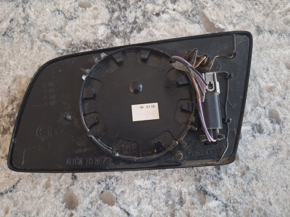 Espejo retrovisor de puerta de pasajero derecho BMW 525i 530i 545i 2004-2005 atenuación automática OEM Foto 2 de 2