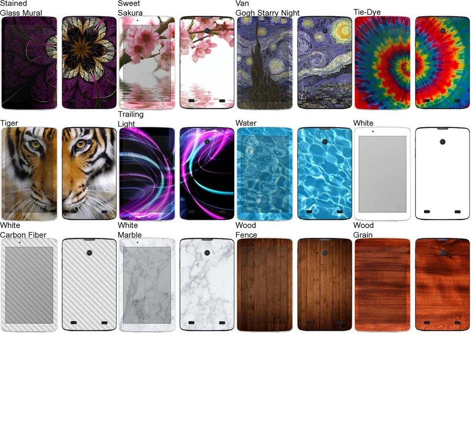 Choose Any 1 Vinyl Decal/Skin for LG G Pad Android Tablet- Free US Shipping! - Image 4 of 4