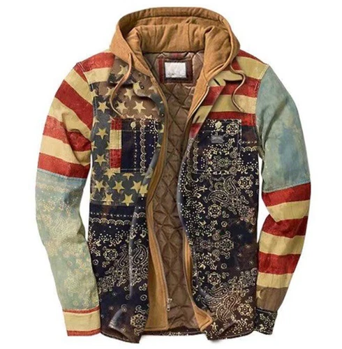 Men Plaid Work Jacket Lumberjack Hooded Flannel Shirt Sherpa Warm Hoodie New - Picture 67 of 76