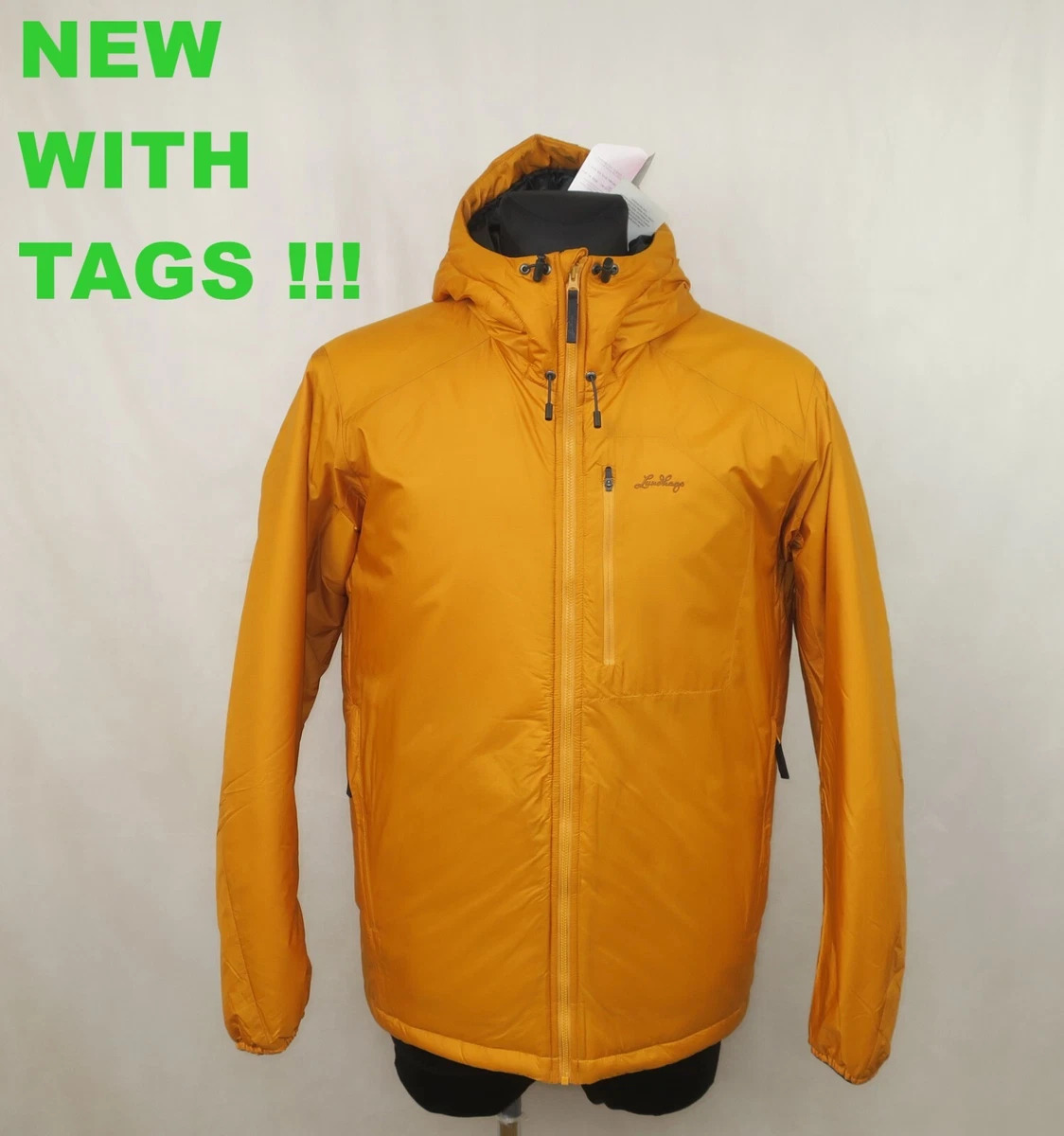 LUNDHAGS MENS PRIMALOFT INSULATED JACKET VIIK MS HOODIE size L