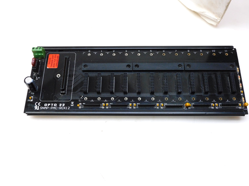 OPTO 22 SNAP-PAC-RCK12 I/O 12 SLOT CHASSIS RACK | eBay