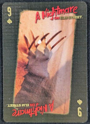 Freddy Krueger A Nightmare on Elm Street Playing Card #9 (NM)