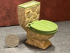 Dollhouse Miniature Toilet Petalstone by Concord 1:12 scale C16 Dollys Gallery