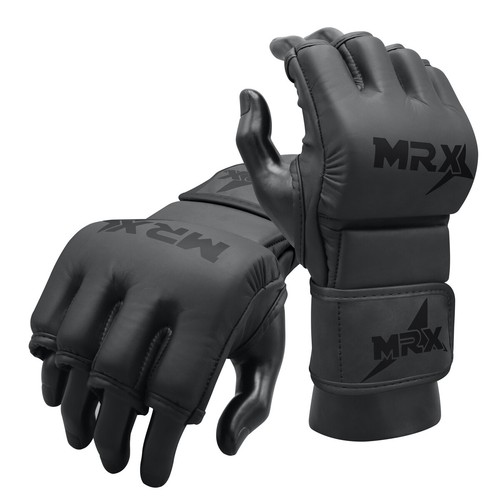 MRX MMA Gloves Grappling Punching Bag Training Boxing Martial Arts Sparring Mitt - Picture 8 of 28