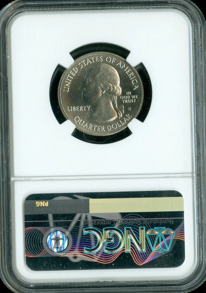 2018 S APOSTLE ISLAND QUARTER NGC MS67 PQ 2ND FINEST GRADE SPOTLESS  . - Image 2 of 4