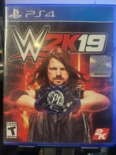 WWE 2K19 (PlayStation 4, 2018) PS4 Wrestling Game W/ Manual & Insert