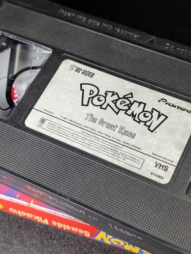 Vintage Pokemon The Great Race In Wrong Box VHS 1998 - Picture 6 of 6