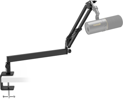 Microphone Stand TONOR T20 Adjustable with Pop Filter Black - 第 1/10 張圖片