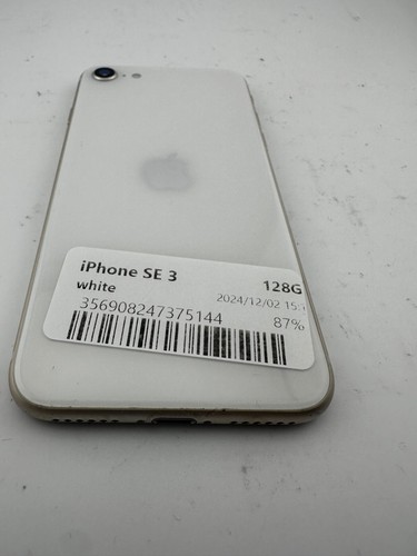 Apple iPhone SE 3nd Gen. - 128GB - White (Unlocked) - Afbeelding 5 van 11