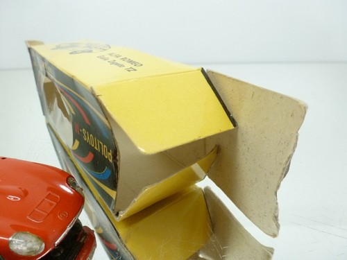 POLITOYS 516 ALFA ROMEO GIULIA ZAGATO TZ - RED 1:43 - GOOD IN BOX - 151 - Picture 7 of 10