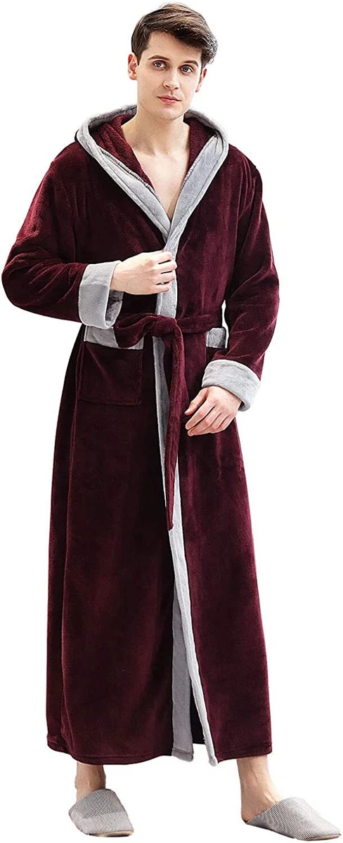 Soho Leah Fleece Robe In Burgundy | MYER