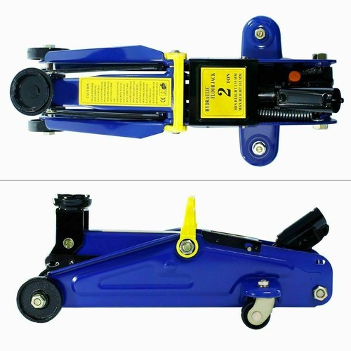 3-2T Low Profile Floor Jack Stand /Scissor Jack /Car Lift Shop Hydraulic Trolley - Picture 5 of 16